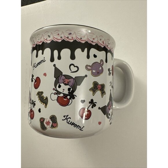 Sanrio Other - Sanrio Hello Kitty Kuromi Cherries Sweet Treat Ceramic Coffee Mug New HG4